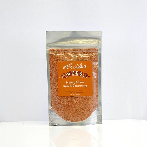 SALT SISTERS Salt Sisters Honey Glaze Rub & Seasoning 3oz 505-cp4 SALT SISTERS Salt Sisters Honey Glaze Rub & Seasoning 3oz 505-cp4