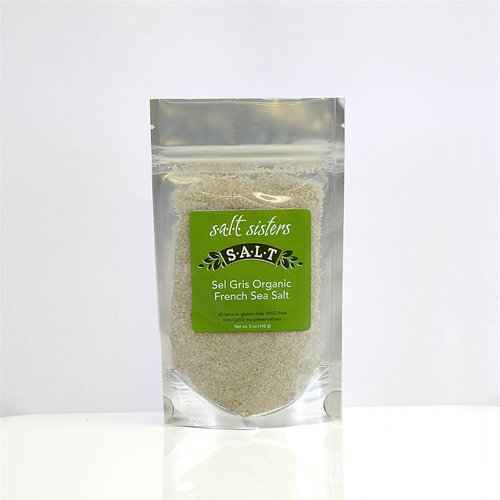 SALT SISTERS Salt Sisters Sel Gris Organic French Sea Salt 5oz 128-cp4 SALT SISTERS Salt Sisters Sel Gris Organic French Sea Salt 5oz 128-cp4