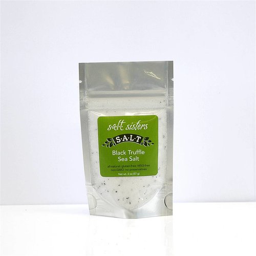SALT SISTERS Salt Sisters Black Truffle Sea Salt 2oz 150-cp4 SALT SISTERS Salt Sisters Black Truffle Sea Salt 2oz 150-cp4