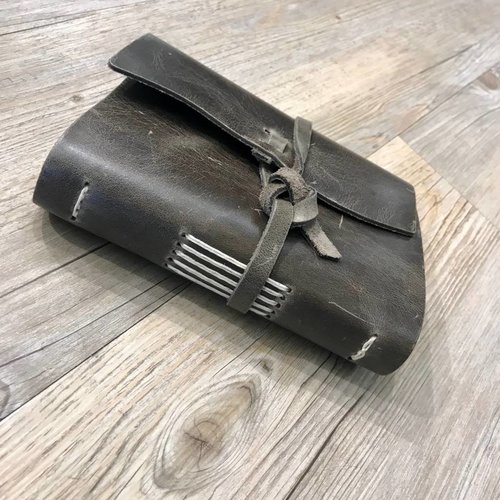 Rustico Good Book w/Wrap Closure Charcoal BK0040 Rustico Good Book w/Wrap Closure Charcoal BK0040