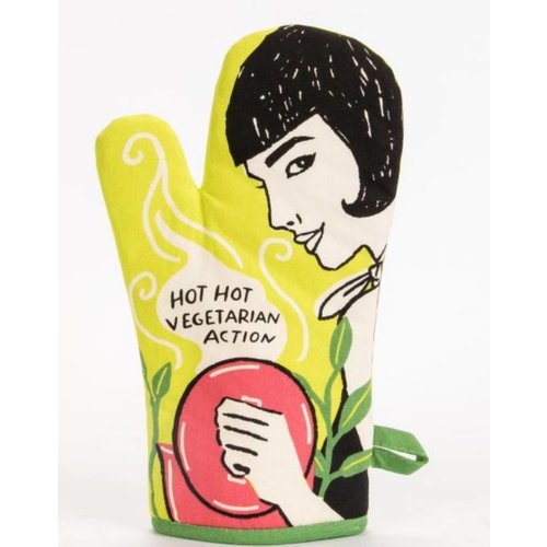 BLUE Q Blue Q Hot Hot Vegetarian Oven Mitt BLUE Q Blue Q Hot Hot Vegetarian Oven Mitt