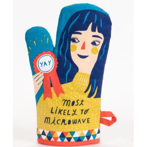 BLUE Q Blue Q Likely to Microwave Oven Mitt BLUE Q Blue Q Likely to Microwave Oven Mitt