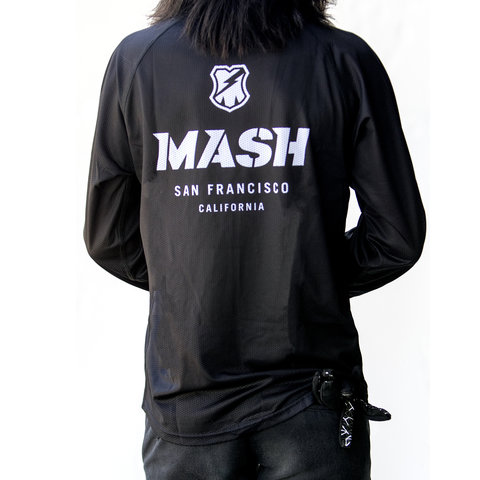 MASH Shop Jersey L/S Black MASH Shop Jersey L/S Black