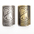 MASH 1 1/8 Head Badge Brass