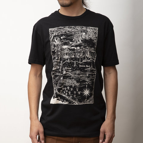 MASH Ruins T-Shirt Black with Bleach MASH Ruins T-Shirt Black with Bleach