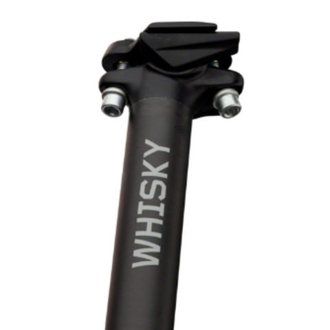 WHISKY No.7 Alloy Seatpost - 27.2 x 400mm, 0mm Offset, Matte Black WHISKY No.7 Alloy Seatpost - 27.2 x 400mm, 0mm Offset, Matte Black