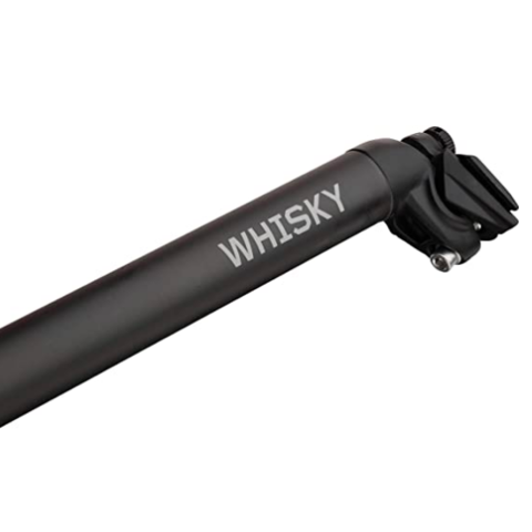WHISKY No.7 Alloy Seatpost - 27.2 x 400mm, 18mm Offset, Matte Black WHISKY No.7 Alloy Seatpost - 27.2 x 400mm, 18mm Offset, Matte Black