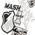 MASH Sticker Packs in 6 Colors