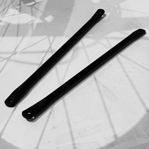 MASH Rack Struts - Mid Fork Mount - Black MASH Rack Struts - Mid Fork Mount - Black