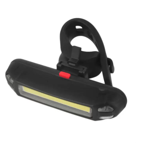 COMET RED + WHITE USB Rechargeable Bike Light