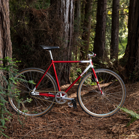 MASH Steel Frameset Red/White MASH Steel Frameset Red/White