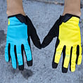 MASH Teal Yellow DND Gloves