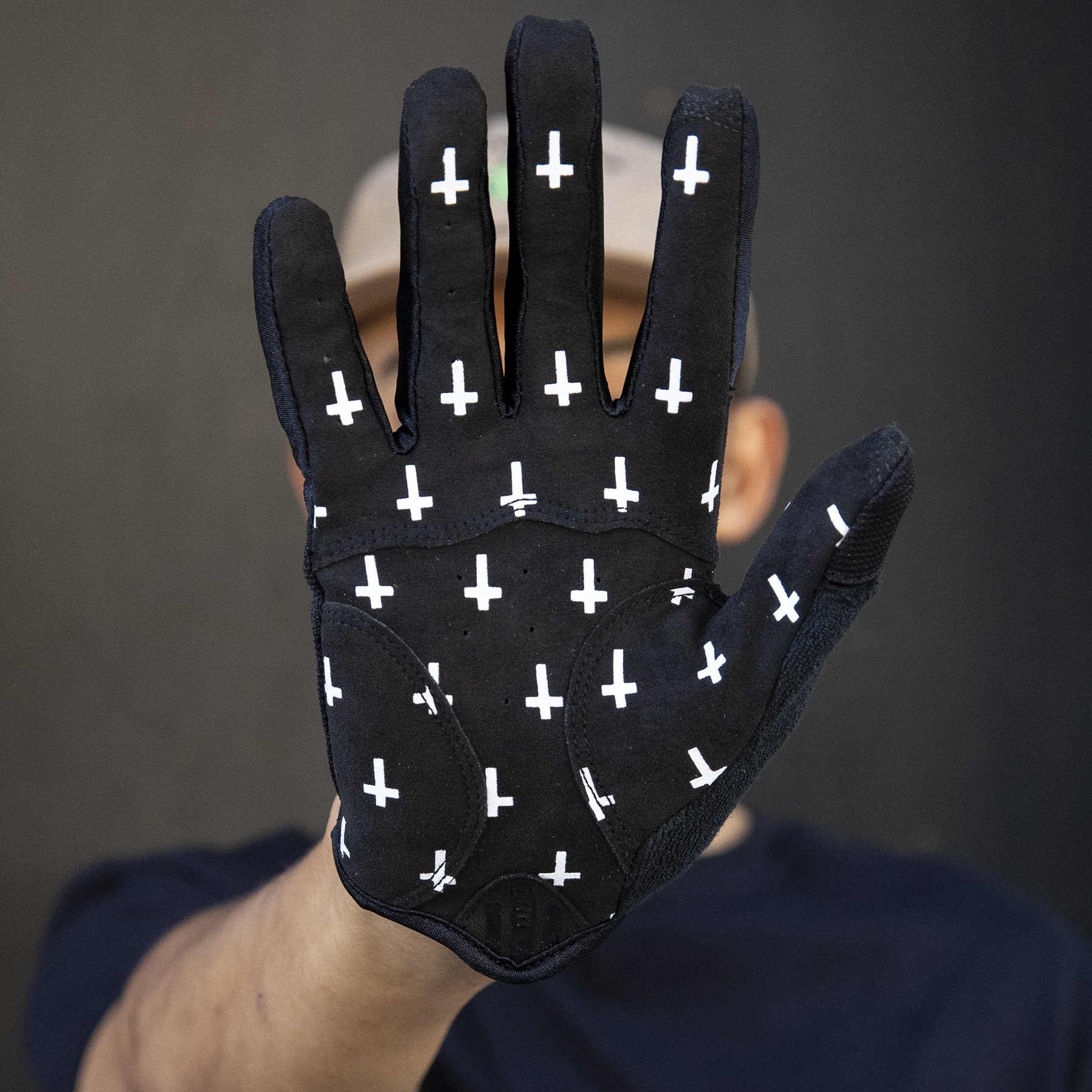 MASH Black Cross DND Gloves - MASH STOREROOM