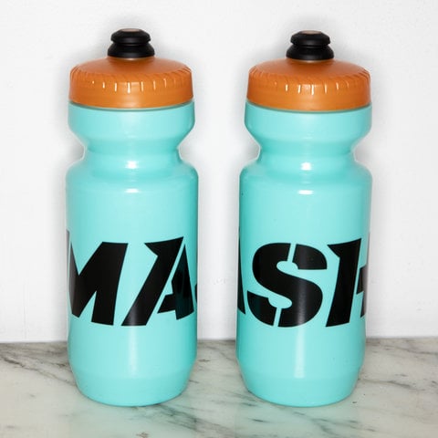 MASH Teal Orange 22oz Purist Bottle