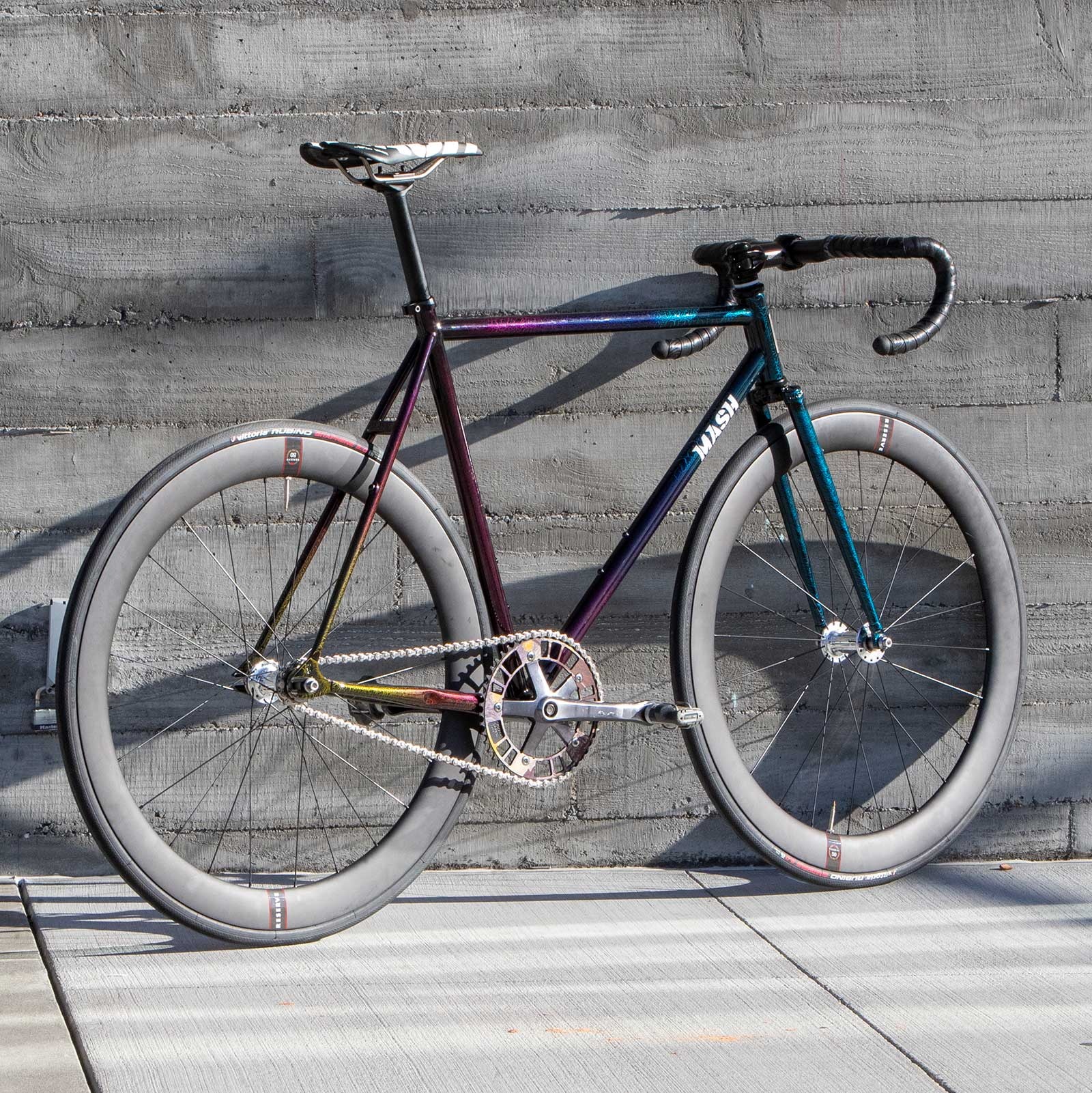 MASH Steel Frameset Black Rainbow MASH STOREROOM