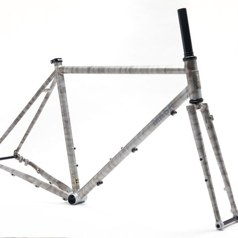 MASH All-Road Frameset Silver Smoke