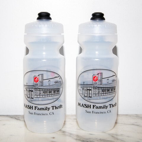 MASH Thrift 22oz Purist Bottle Clear