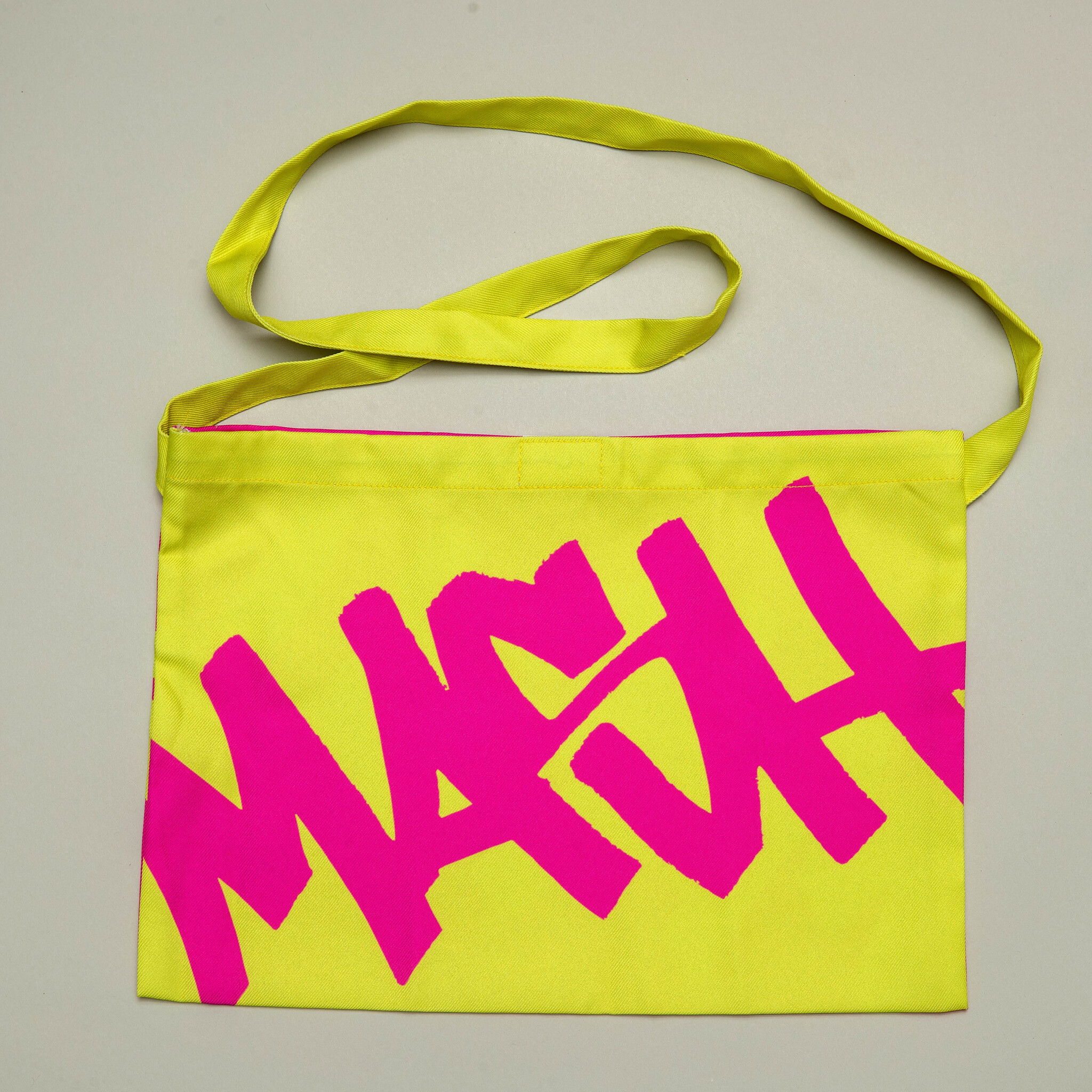 MASH Musette Bag, Pink Yellow - MASH STOREROOM