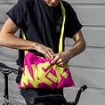 MASH Musette Bag, Pink Yellow