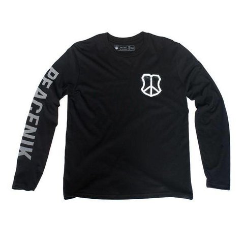 MASH Peacenik Longsleeve Shirt Black MASH Peacenik Longsleeve Shirt Black