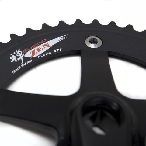 Sugino Zen Black Chainring 144BCD 1/8 Sugino Zen Black Chainring 144BCD 1/8
