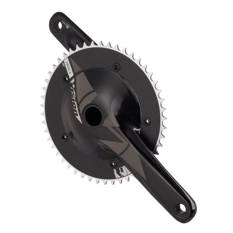 Vision NS 386EVO 165mm Track Crank 49t, Black Vision NS 386EVO 165mm Track Crank 49t, Black