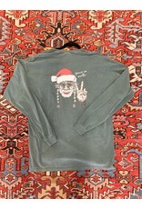 South Home & Apparel Comfort Colors LS Hippy Santa