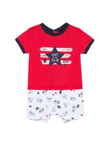 3 pommes 3 Pommes Boy's Romper