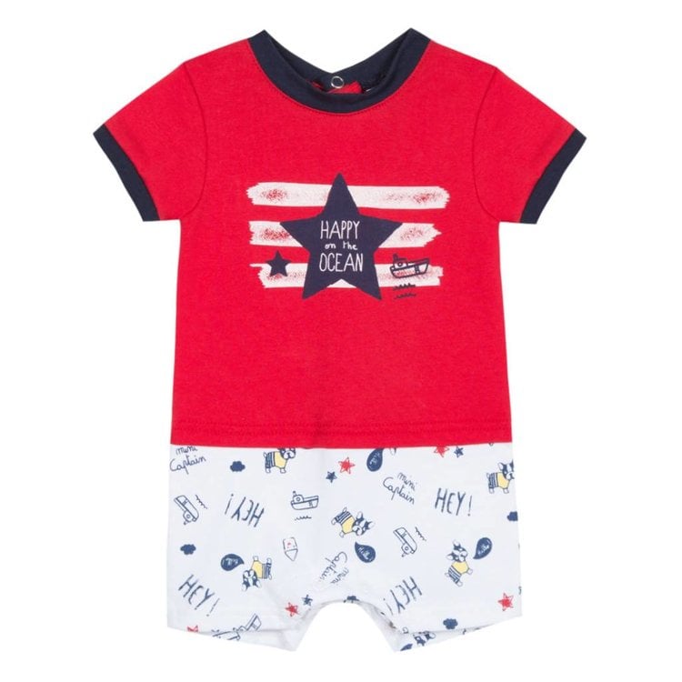 3 pommes 3 Pommes Boy's Romper