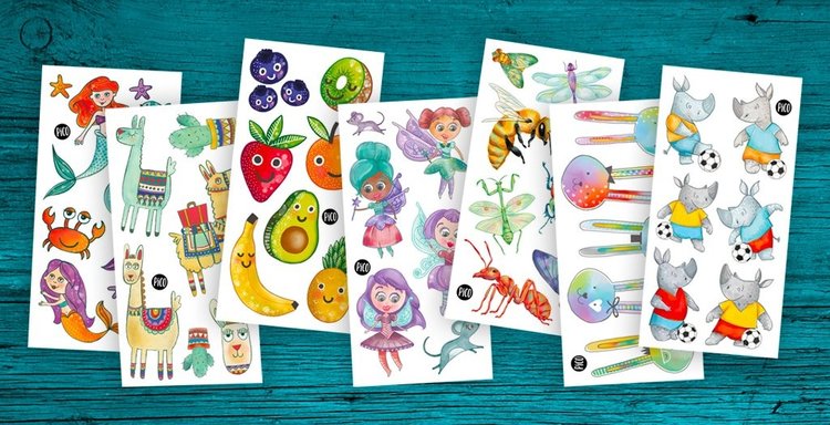 Pico TEMPORARY TATOOS