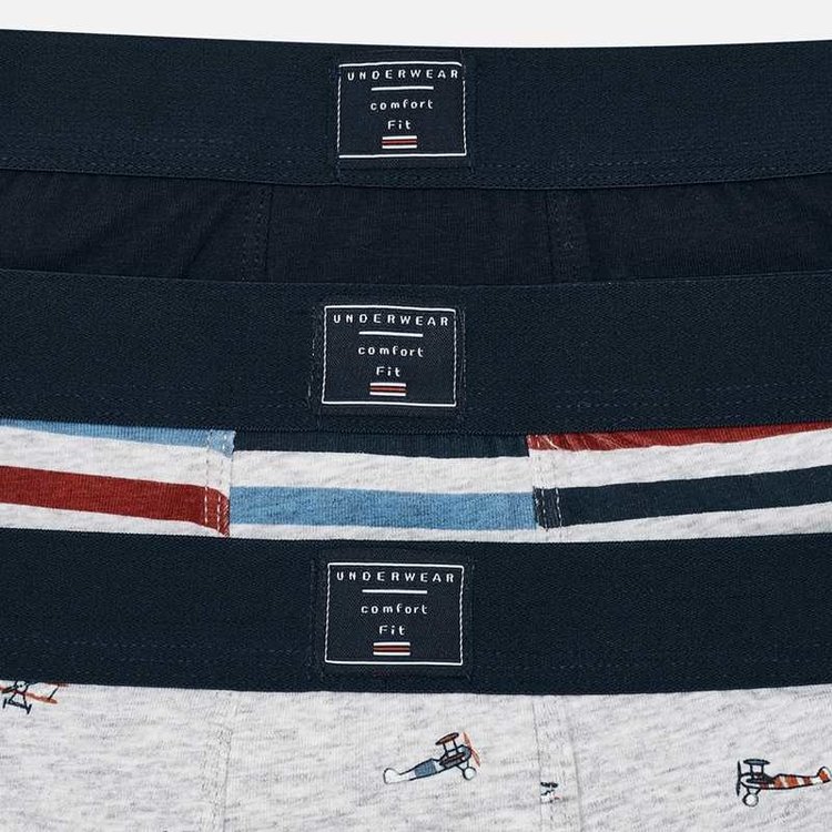 Mayoral Mayoral Boy's 3 Boxers Set, CR