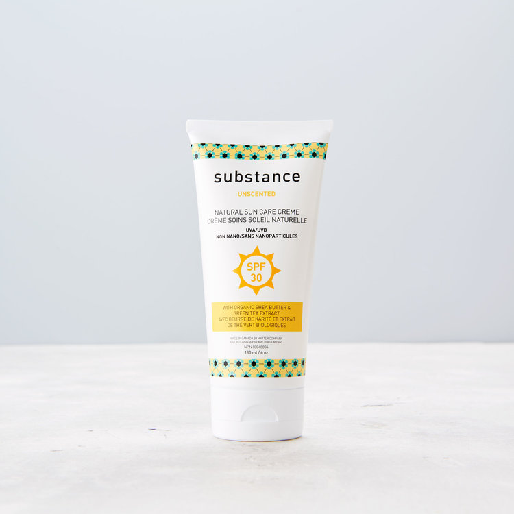 Substance SUBSTANCE UNSCENTED NATURAL SUN CARE CREAM