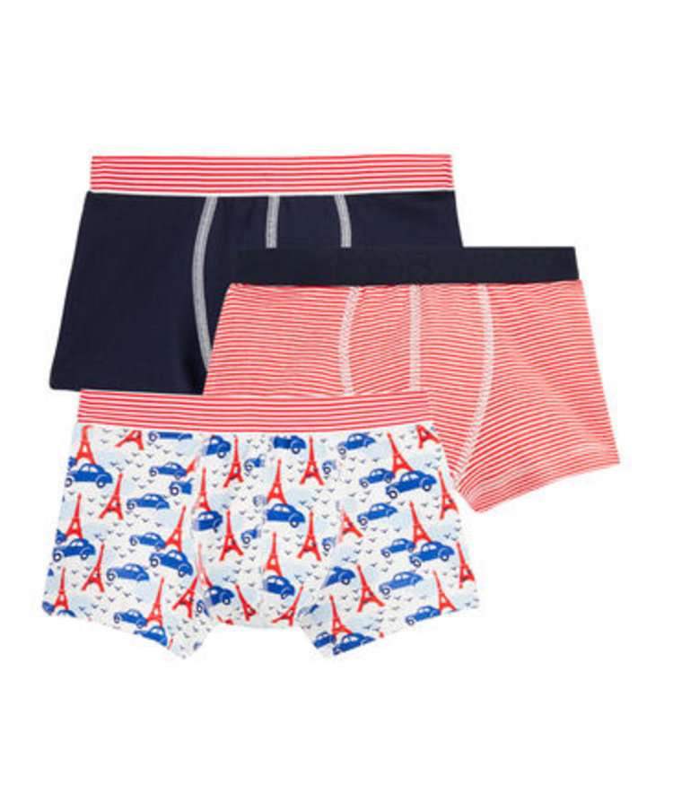 Petit Bateau Trio de Boxer Garçon Petit Bateau