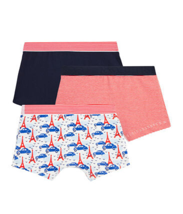 Petit Bateau Trio de Boxer Garçon Petit Bateau