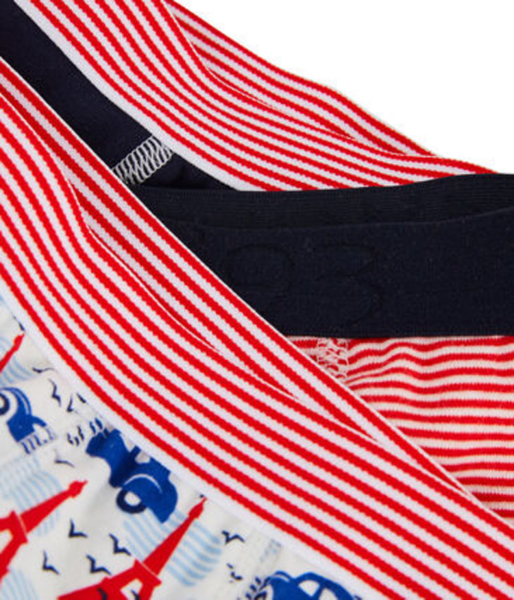 Petit Bateau Trio de Boxer Garçon Petit Bateau