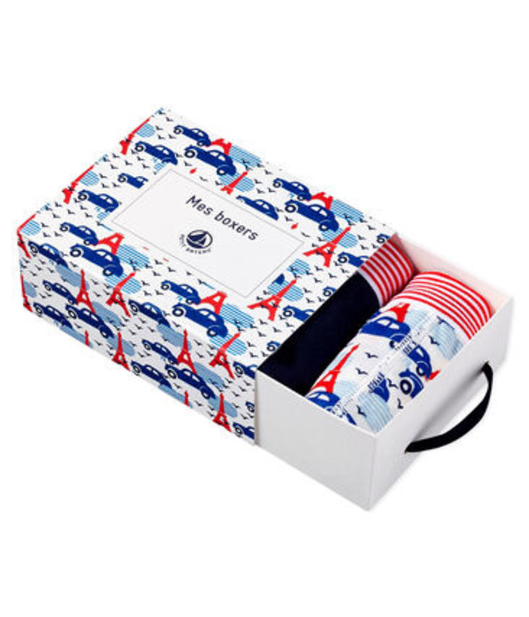 Petit Bateau Trio de Boxer Garçon Petit Bateau