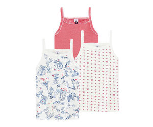 Petit Bateau Set of 2 Girl's Cami Flower