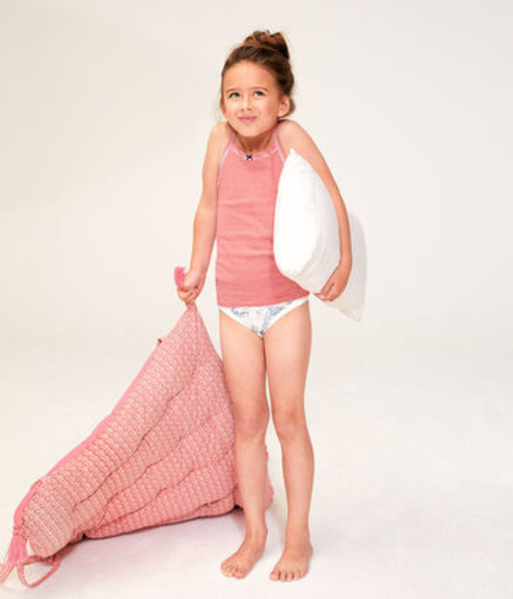 Petit Bateau Trio de  Camisoles Fille Petit Bateau