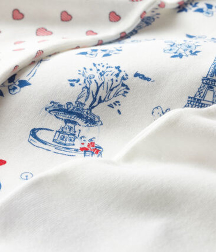 Petit Bateau Trio de Bodies Fille Petit Bateau