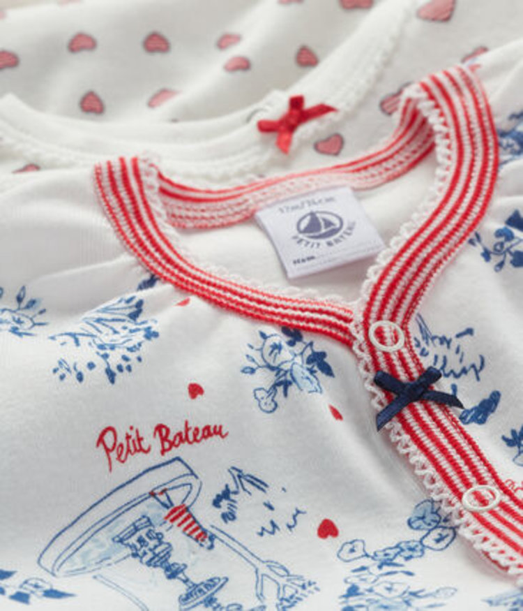 Petit Bateau Duo de Combicourts Fille Petit Bateau