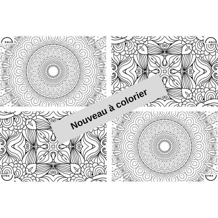 Bimoo COLORING MULTILINGUAL TABLECLOTH