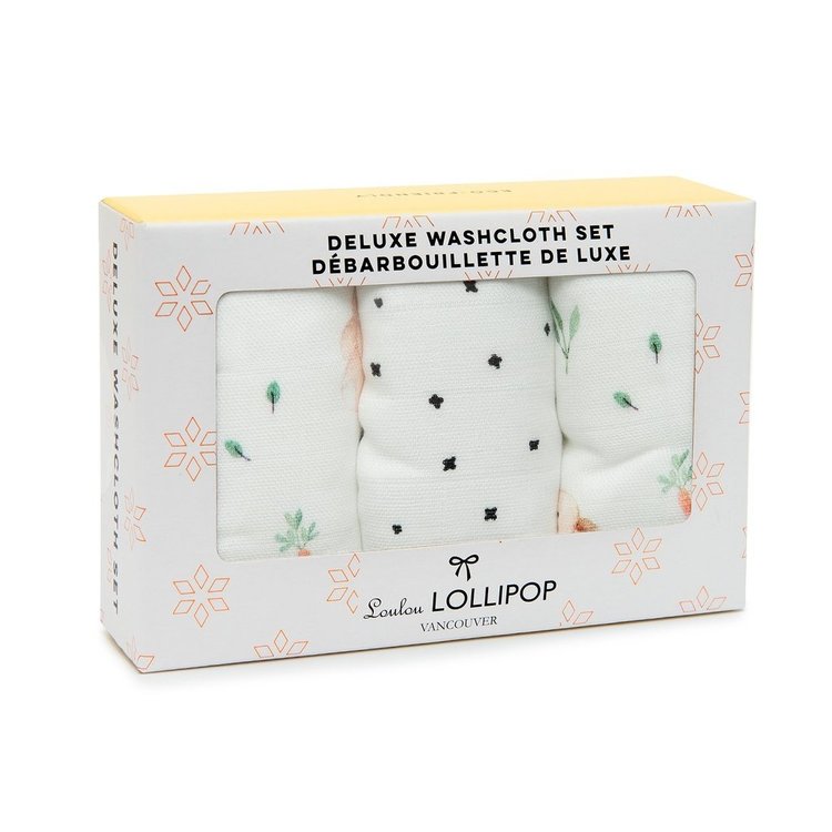 Loulou Lollipop LOULOU LOLLIPOP WASHCLOTH SET (X3)