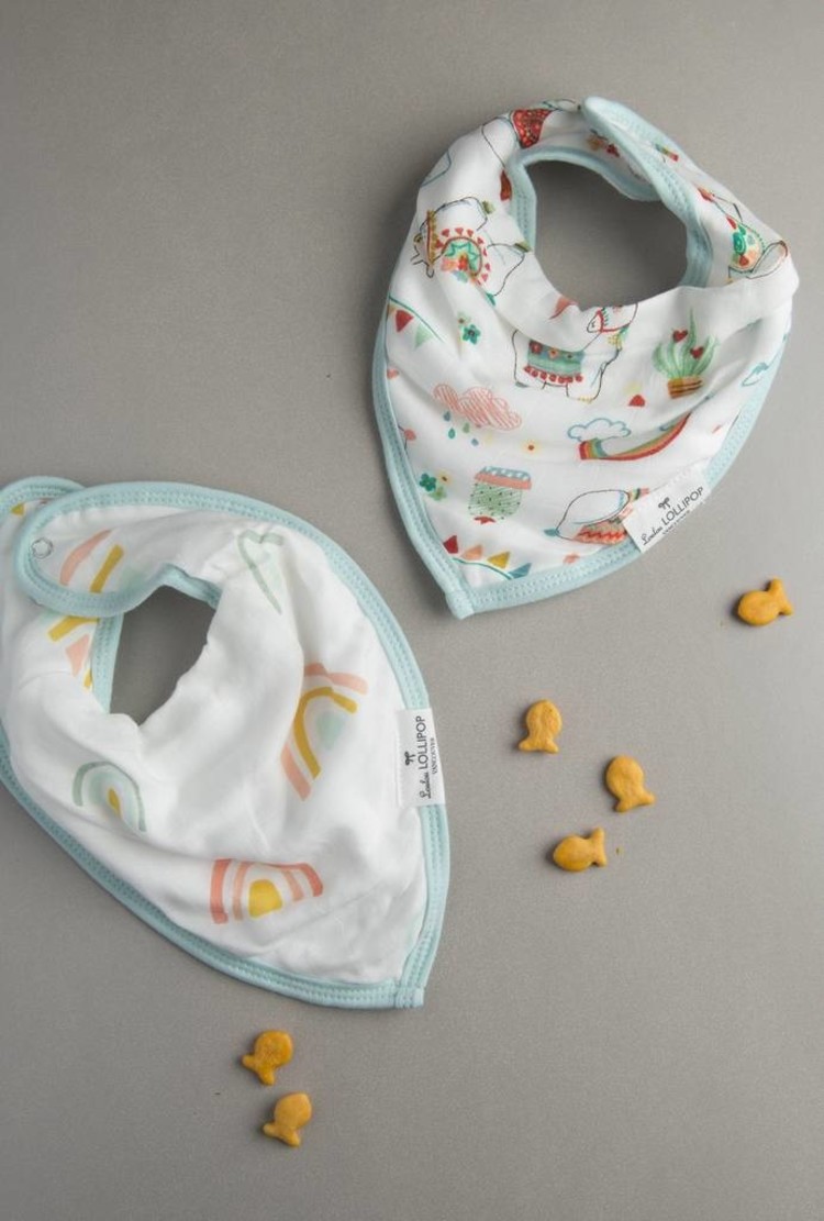 Loulou Lollipop ENSEMBLE DE 2 BANDANA-BAVOIR LOULOU LOLLIPOP