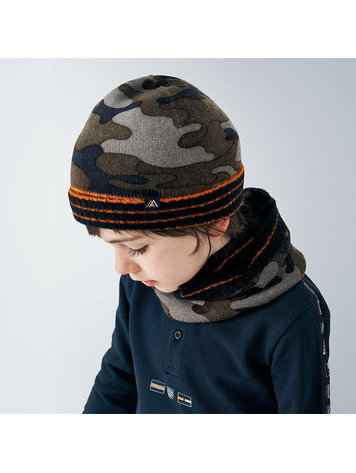 Mayoral Chapeau+Col, Mayoral, Garçon, Camo, 10892, CR