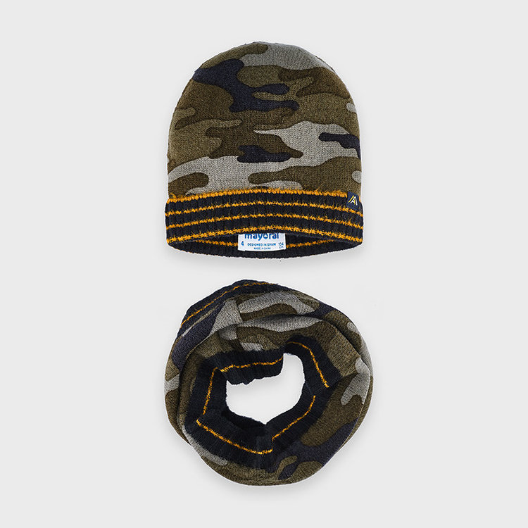 Mayoral Mayoral Boy's Hat+Scarf Set