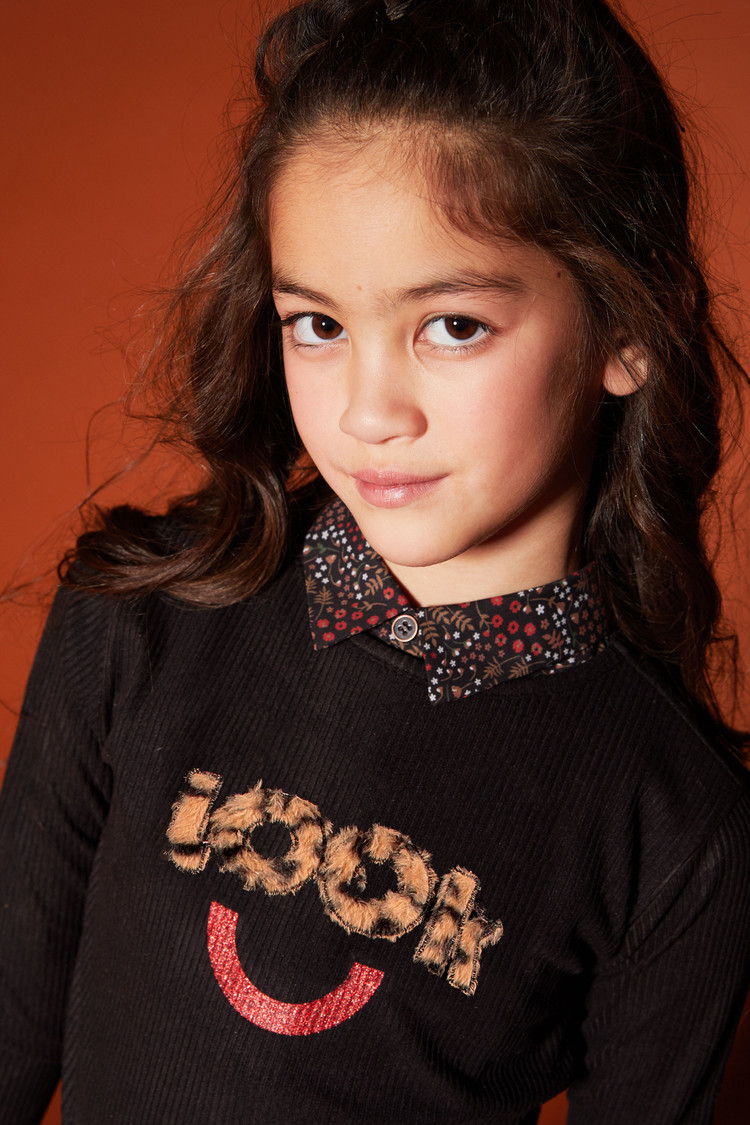 Nono NONO Girl's Shirt Collar