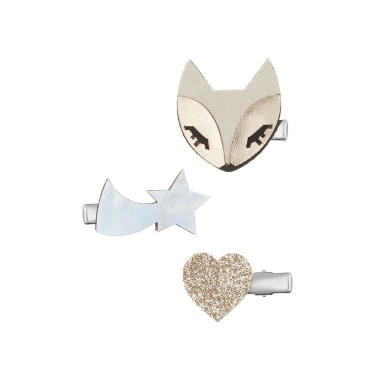 Mimi & Lula MIMI & LULA ARCTIC FOX HAIR CLIP PACK