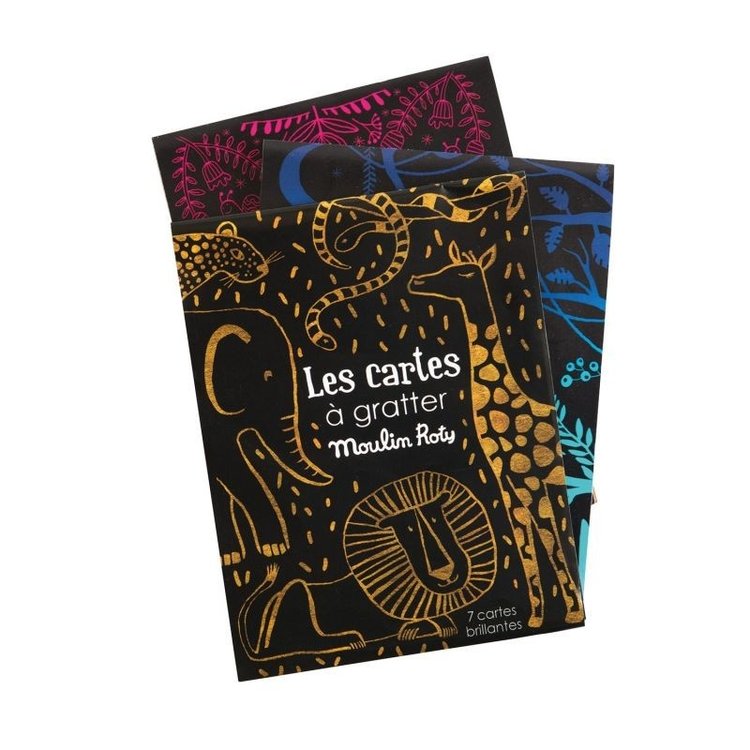 Moulin Roty Cartes à gratter Moulin Roty