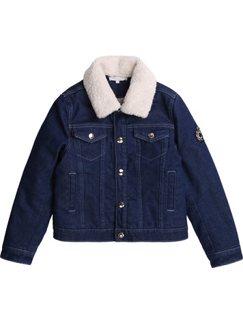 Chloé Jacket Jeans Doublé Fille Chloé