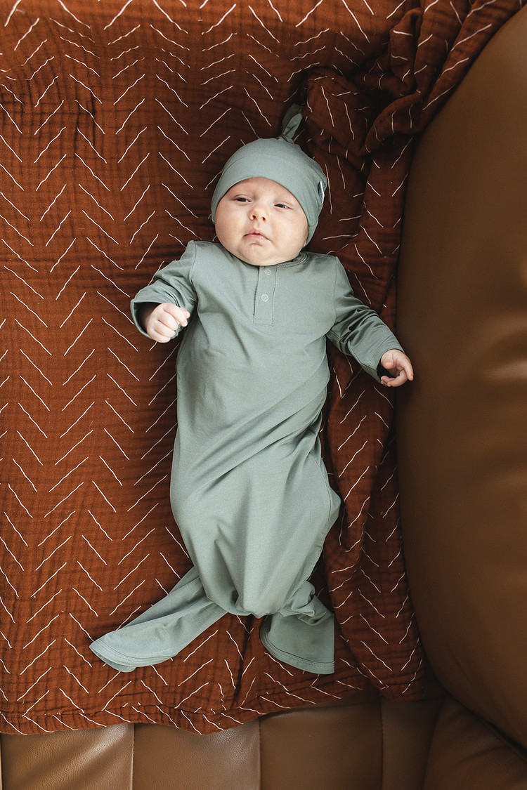 Mebie Baby Robe de Nuit Nouée Unisexe Mebie Baby